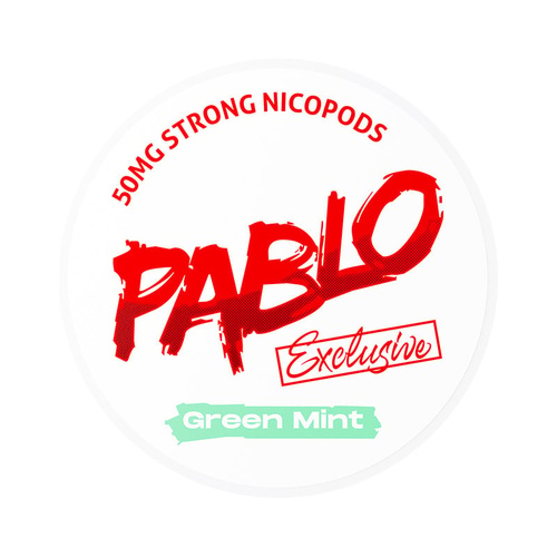 פבלו גרין מינט | PABLO GREEN MINT 50 MG