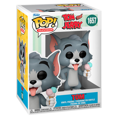 בובת פופ סדרות: טום & ג'רי – טום עם גלידה – Funko POP! TV: Tom & Jerry – Tom with Ice Cream #1657