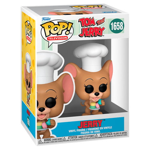 בובת פופ סדרות: טום & ג'רי – ג'רי עם מקרונס – Funko POP! TV: Tom & Jerry – Tom with Macarons #1658
