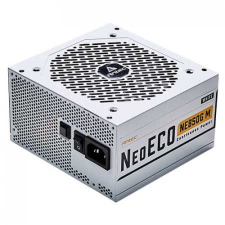 ספק כוח למחשב Antec Modular NeoEco NE850GM-WT Gold 850W PSU White