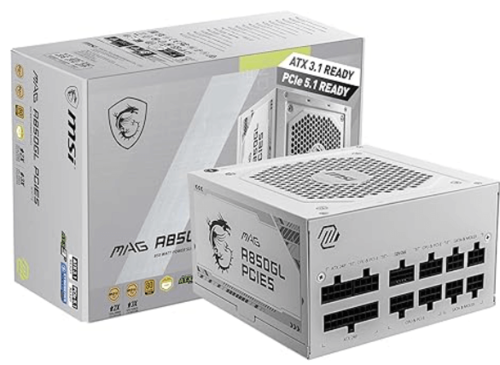 MSI A850GL Modular PSU
