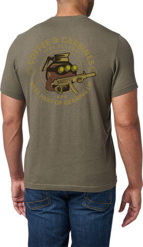 חולצה דגם COFFEE & CARBINES SS TEE