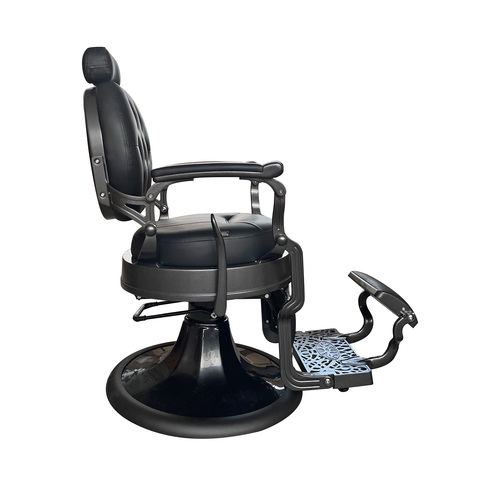 כיסא למספרה דגם 31853-006GREY+BLACK