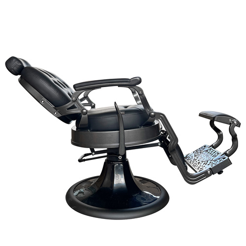 כיסא למספרה דגם 31853-006GREY+BLACK