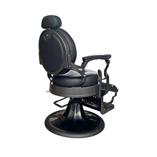 כיסא למספרה דגם 31853-006GREY+BLACK