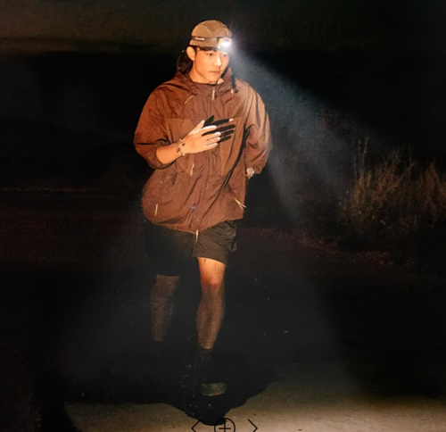 פנס ראש ראש לטיולי צופים ולמטיילים 210 לומינס NATUREHIKE