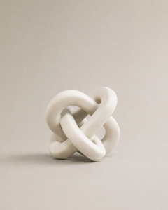 פסל דקורטיבי Knot - אבן