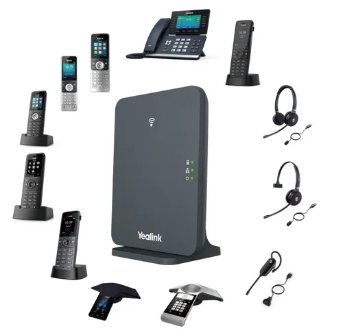 תחנת בסיס IP מקצועית Yealink W70B