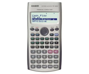 מחשבון פיננסי Casio FC-100V קאסיו