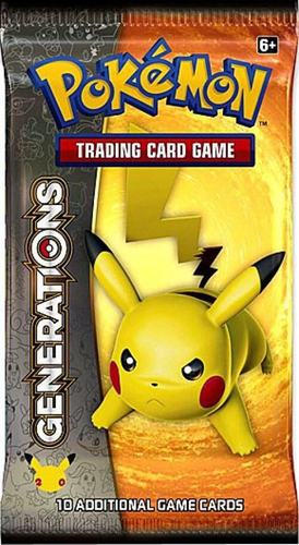 קלפי פוקימון חבילת בוסטר גנריישיין Generations Booster Pack - Generations (GEN)