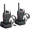 מכשירי קשר ווקי טוקי עד טווח של 5 ק"מ עם סוללה נטענת, עמדת טעינה ואוזניות  