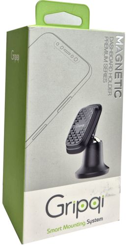 מעמד מגנטי לרכב לדשבורד Gripqi SIXMagnet XS10 - צבע שחור