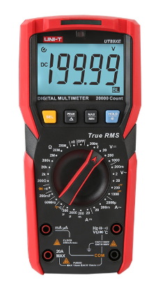 רב מודד ידני ADC מתחים 1000V + זרם עד 20A