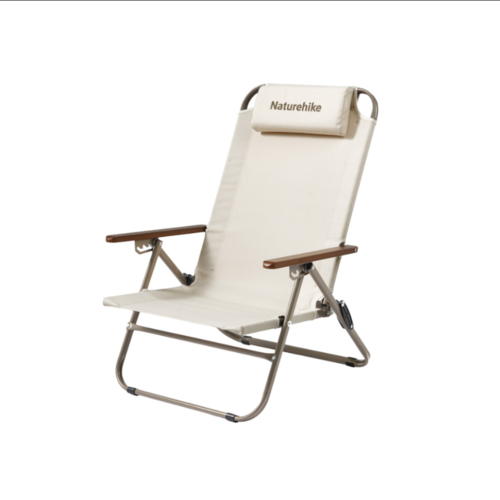 כסא מתקפל לים נמוך ולקמפינג 4 מצבים NATUREHIKE RECLINER Chair