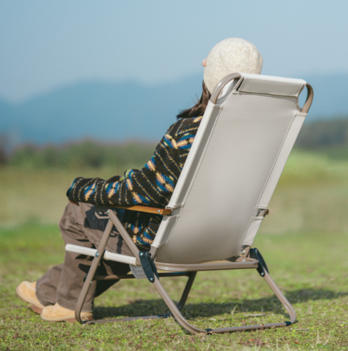 כסא מתקפל לים נמוך ולקמפינג 4 מצבים NATUREHIKE RECLINER Chair