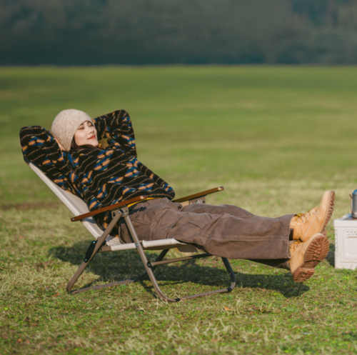 כסא מתקפל לים נמוך ולקמפינג 4 מצבים NATUREHIKE RECLINER Chair