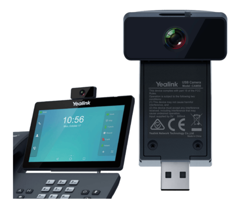 מצלמת וידאו לטלפונים Yealink SIP-T58W/SIP-T58A