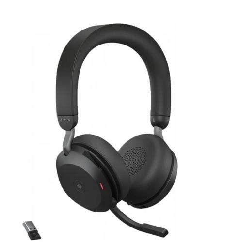 אוזניות אלחוטיות Jabra Evolve2 75 Link380c MS Stereo Black
