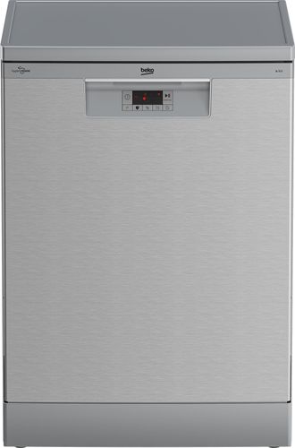 מדיח כלים עומד Beko BDFN15423X, נירוסטה, 14 מערכות כלים 60 ס