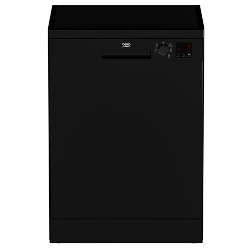 מדיח כלים עומד BEKO DVN05321B, שחור, 14 מערכות כלים 60 ס