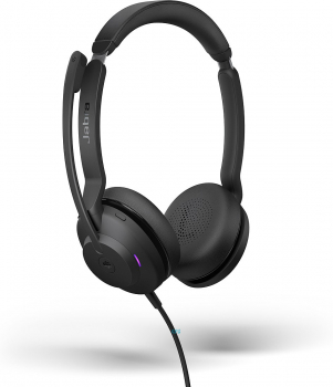 אוזניות Jabra Evolve2 30 SE, USB C/A, MS Stereo