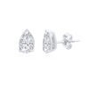 עגילי יהלומים טיפה 2.0CT זהב 14K