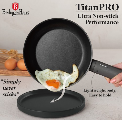 סט 3 מחבתות איכותיות Berlinger Haus TitanPro BH-8139