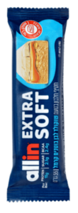 חטיף חלבון בטעם שוקולד לבן בוטנים קרמל | Extra Soft | מכיל 55 גרם | 15 גרם חלבון | 2.1 סוכר | 2.4 BCAA | ללא תוספת סוכר אול-אין | ALLIN