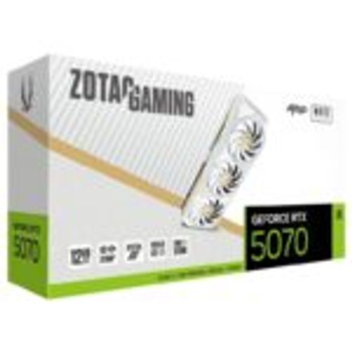 כרטיס מסך ZOTAC GAMING GeForce RTX 5070 AMP White Edition