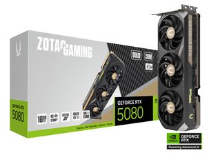 כרטיס מסך – ZOTAC GAMING GeForce RTX 5080 SOLID CORE OC