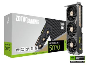 כרטיס מסך – ZOTAC GAMING GeForce RTX 5070 SOLID OC