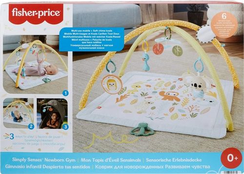 שמיכת פעילות החושים הראשונים לרך הנולד FISHER PRICE