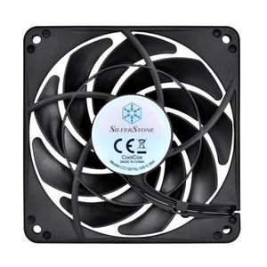 מאוורר למארז SILVERSTONE FN124B 12CM