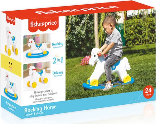 סוס נדנדה עם גלגלים FISHER PRICE