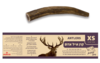 קרן אייל אדום מלאה AA Red Deer Antler Full XS | מולי חיות מחמד