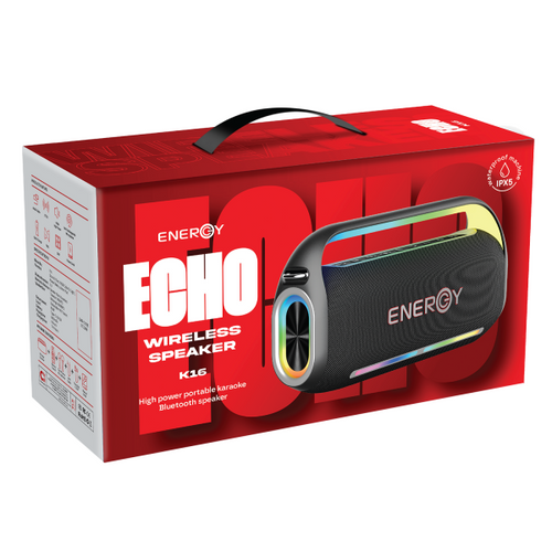 רמקול אלחוטי ENERGY ECHO K16 BT - צבע שחור