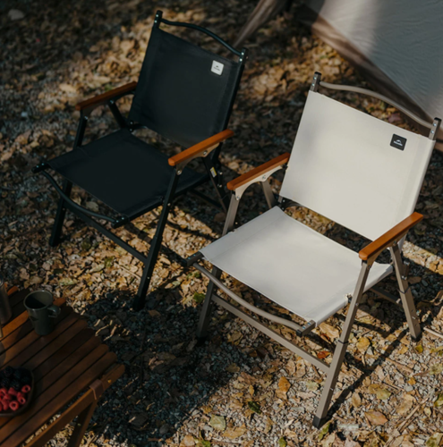 כסא מתקפל לקמפינג מתכוונן חזק NATUREHUKE  folding GLamping Chair
