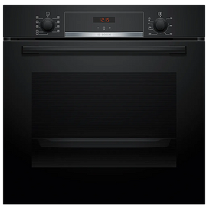 תנור בנוי חד-תאי bosch HBA534BB3, שחור, רוחב 59.4 ס"מ, נפח 71 ליטר
