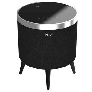 שולחן רמקול בלוטוס ומשטח טעינה אלחוטי NOA Sound Box V1200W - צבע שחור