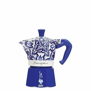 מקינטה ביאלטי מוקה אקספרס 3 כוסות Bialetti Dolce&Gabbana Blue