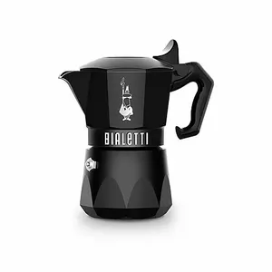 מקינטה ביאלטי בריקה נויר 2 כוסות Bialetti Brikka Noir