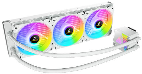 Antec Symphony 360 ARGB White – קירור נוזלי עוצמתי עם תאורת RGB