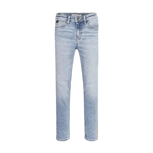 גינס CALVIN KLEIN מידות 4-16 לילדים בשטיפה בהירה