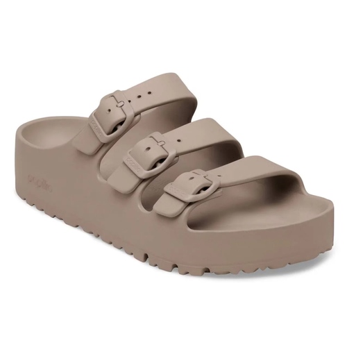 כפכף BIRKENSTOCK FLORIDA מידות 36-41 לנשים בגוון אפור בהיר