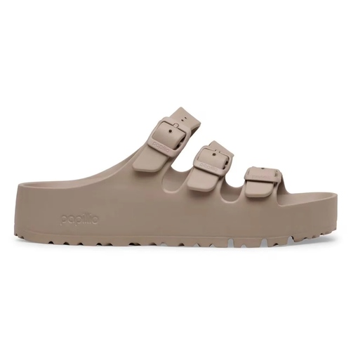 כפכף BIRKENSTOCK FLORIDA מידות 36-41 לנשים בגוון אפור בהיר