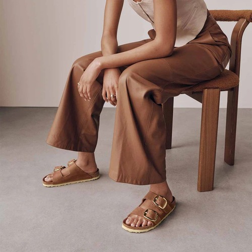 כפכף BIRKENSTOCK ARIZONA BIG BUCKLE חום מידות 36-41 לנשים