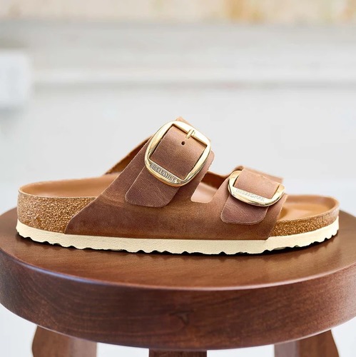 כפכף BIRKENSTOCK ARIZONA BIG BUCKLE חום מידות 36-41 לנשים