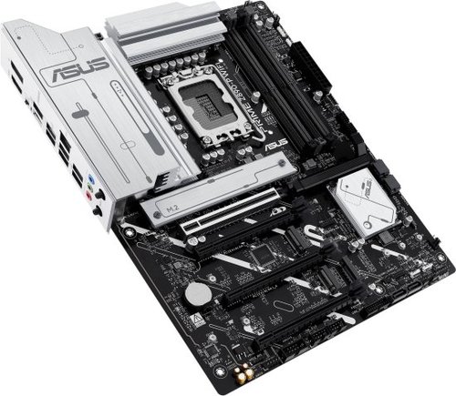 תמונת לוח אם ASUS PRIME GAMING Z890-P הכוללת חריצי זיכרון DDR5