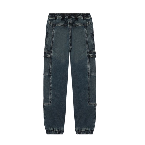 דגמ״ח CALVIN KLEIN מידות 4-16 לילדים בגוון ג'ינס כהה