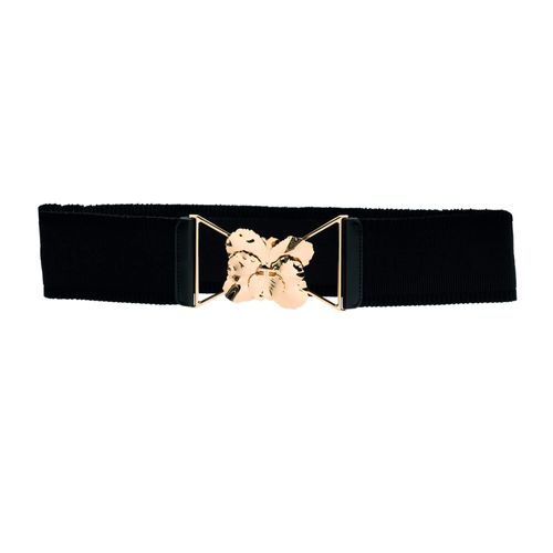 Elisabetta Franchi logo-jacquard Belt | Black